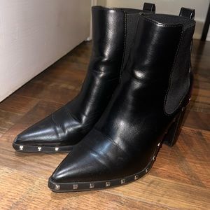 Charles by Charles David Studded Heeled Boots
